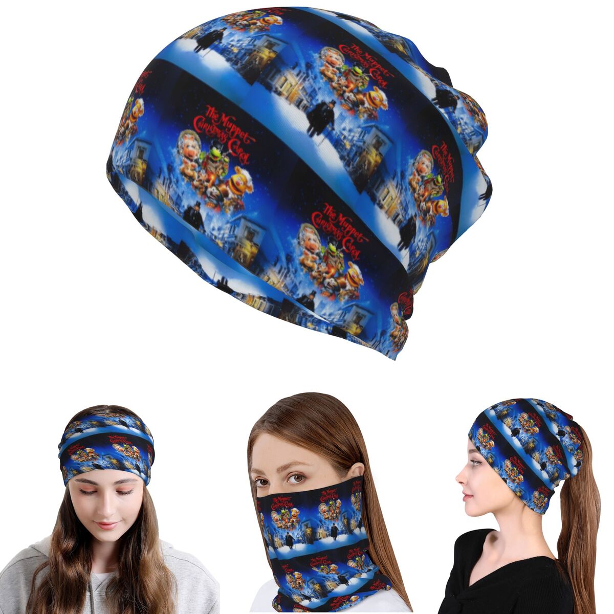 Muppet Christmas Carol Bandana - Knit Beanie Hat Warm review and price