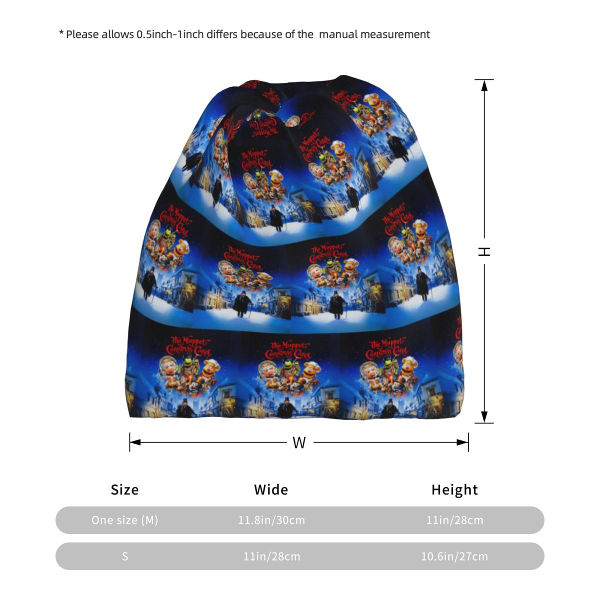Muppet Christmas Carol Bandana - Knit Beanie Hat Warm review and price