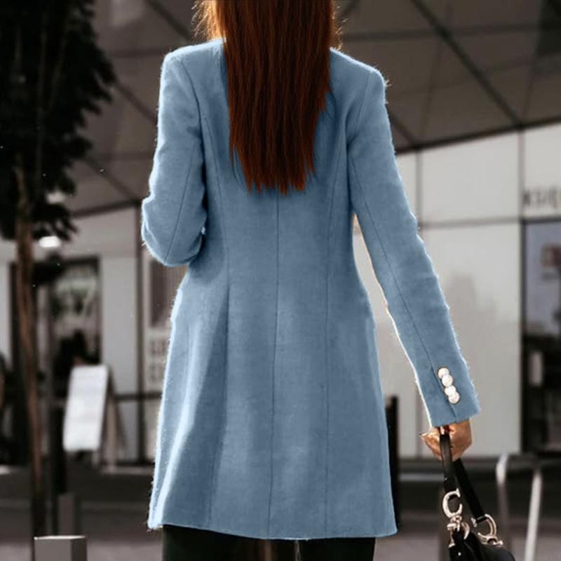 831A Womens Fall Winter Wool C - Wool Coat Peacoat review and price