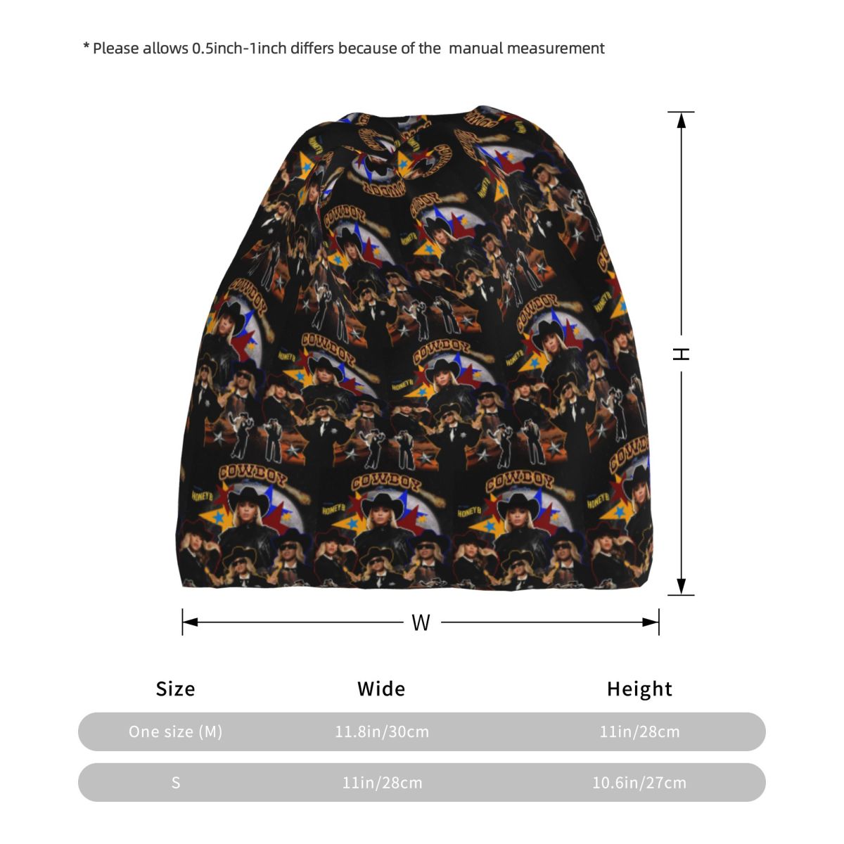 Cowboy Carter Beyonce New Albu - Knit Beanie Hat Warm review and price