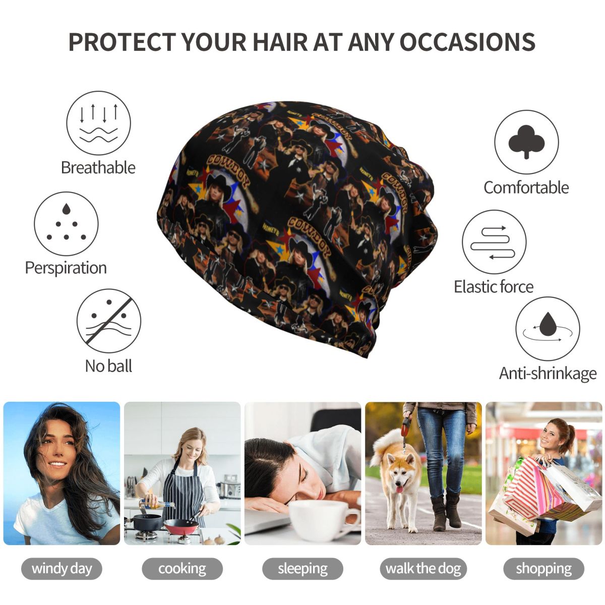 Cowboy Carter Beyonce New Albu - Knit Beanie Hat Warm review and price