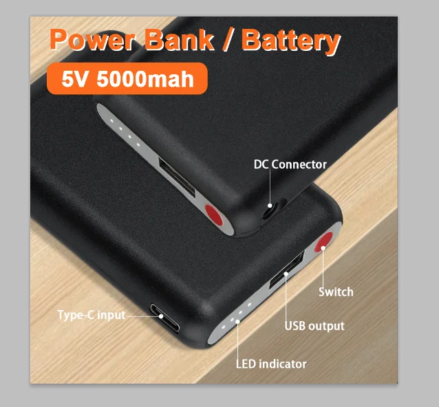 Power Bank  5V 5000mAh Heated  - Heated Vest Battery review and price